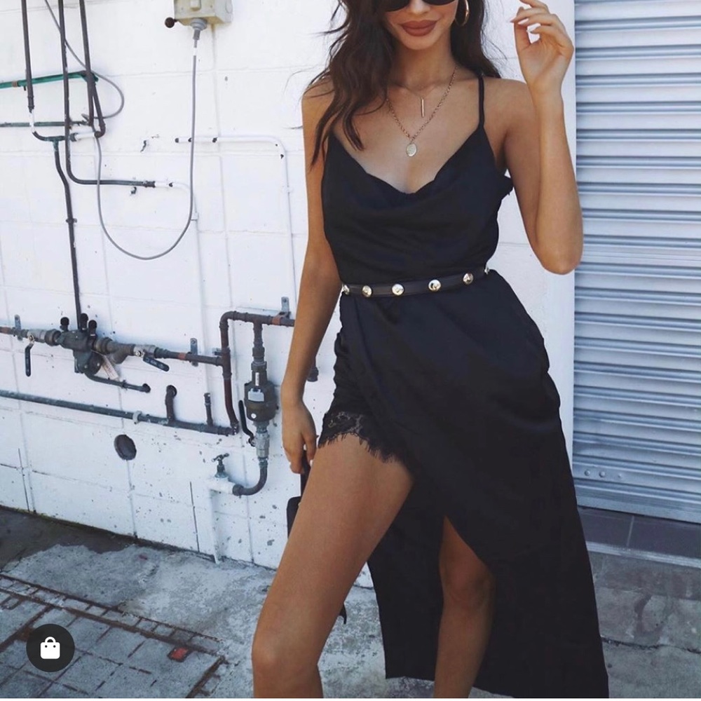 Black dress size xs